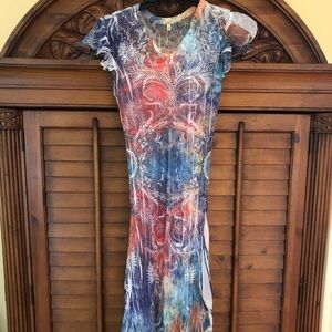 Multicolored maxi dress